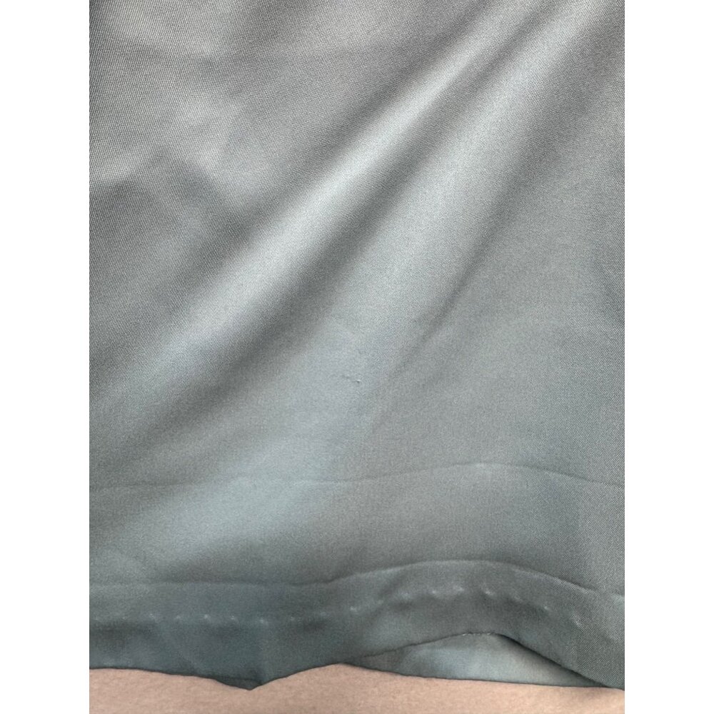 Vintage Light Blue High-Waisted Pleated Womens Shorts Size 12 - Picture 3 of 9